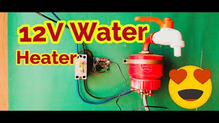 12v Water Heater  12v instant water heater [upl. by Gnok452]