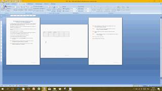 Comment mettre une seule page en paysage  WORD [upl. by Fifi]