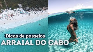 Dicas de passeios em Arraial do Cabo e Cabo Frio RJ [upl. by Kerrison870]