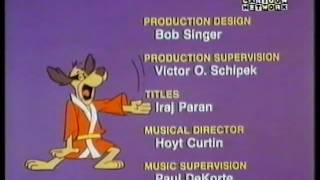 Hong Kong Phooey End Credits Cartoon Network [upl. by Anrev]