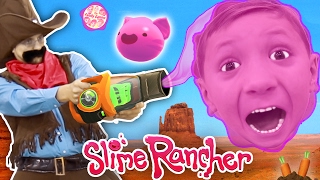 Gooey Squishie Slime Monsters vs FGTEEV Sheriff Slime Rancher Farm Gameplay  Skit [upl. by Oiramat]