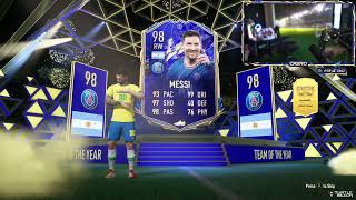 Castro reaction packed TOTY MESSI [upl. by Nylodnarb]