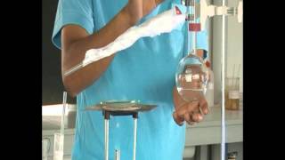 Lab demonstration distillation process [upl. by Ennaoj]