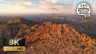 Fly over GOLD CANYON Arizona  🆅🆁 Flight Experience [upl. by Herb]