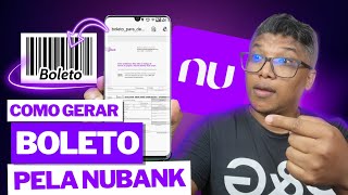 COMO GERAR BOLETO PELA NUBANK [upl. by Siobhan]