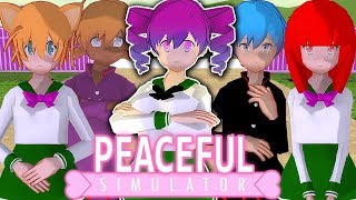 PEACEFUL Yandere Simulator  Winning Senpai with WORDS [upl. by Vivi]