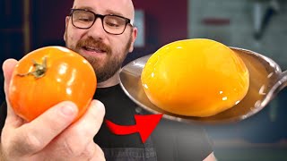 The Secret Recipe to TURN A TOMATO Into a VEGAN EGG [upl. by Led]