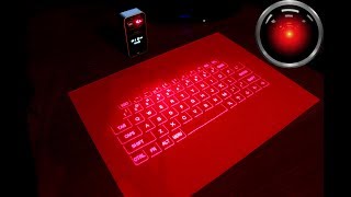 Laser projection keyboard review [upl. by Caron]