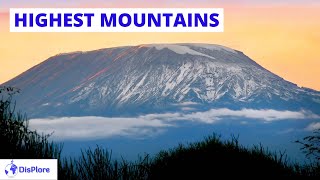 Top 10 Highest Mountains in Africa [upl. by Adnuhs382]