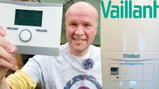 My VAILLANT BOILER REMOTE CONTROL instructions manual  read out in full [upl. by Htebasile]