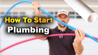 How To Start Plumbing A House [upl. by Marris]