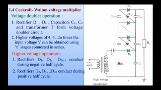 Cockroft walton voltage multiplier [upl. by Geller]