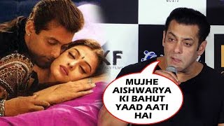 Salman Khan Gets EMOTIONAL Remembering Aishwarya Rai At Loveratri Trailer Launch [upl. by Yelssew470]