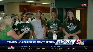 Ponchatoula High School goes back to school [upl. by Zzaj]