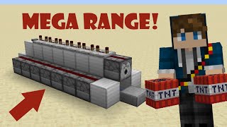 1 Minute Redstone The TNT CANNON Minecraft Tutorial [upl. by Levi723]