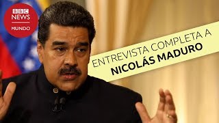 Entrevista completa a Nicolás Maduro en la BBC [upl. by Leima889]