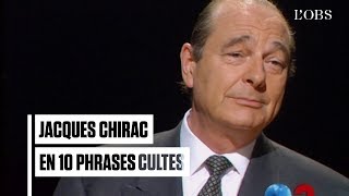 Jacques Chirac est mort  ses 10 phrases cultes [upl. by Melak]