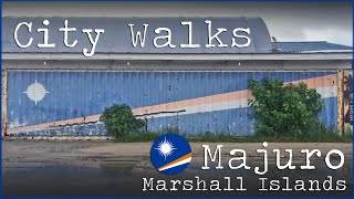 CITY WALKS Exploring Majuro Marshall Islands 🇲🇭 [upl. by Yrtneg]