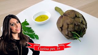 Carciofi Lessi alla napoletana  Ricette Facili [upl. by Aland526]