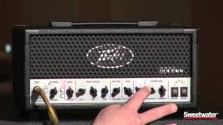 Peavey 6505 Mini Head Guitar Amplifier Demo by Sweetwater Sound [upl. by Egag57]