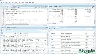 Formation R Cours 16  Analyser une variable qualitative [upl. by Penny]