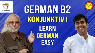 Konjunktiv 1  B2 C1  German Grammar  Deutsch lernen  Learn German K1 [upl. by Kolva609]