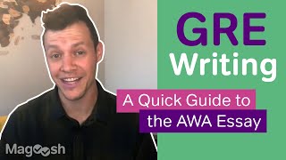 A Quick Guide to Writing the AWA Issue Essay on the GRE [upl. by Htnicayh]