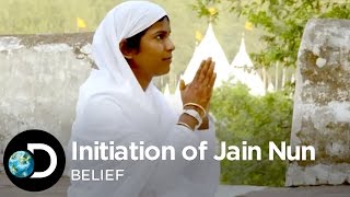 Initiation Of Jain Nun  Belief [upl. by Ydollem]