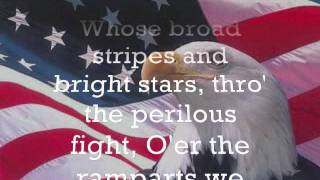 The Star Spangled Banner Lyrics Cover [upl. by Tnerual]