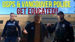 USPS amp VANCOUVER POLICE GET EDUCATED [upl. by Alameda]