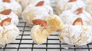 Italian Almond Cookies by Cooking with Manuela [upl. by Macmullin]