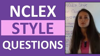 How to Answer NCLEX Style Questions for NCLEXRN amp Nursing School Exams [upl. by Ettevol]