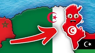 Tunisia  Geography amp Governorates  Countries of the World [upl. by Htiduy533]