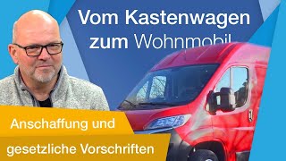 Vom Kastenwagen zum Wohnmobil  DIY  Folge 1 [upl. by Afrikah42]