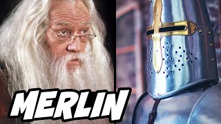 The Story of Merlin The Most Powerful Wizard  Harry Potter Explained [upl. by Vasilek]