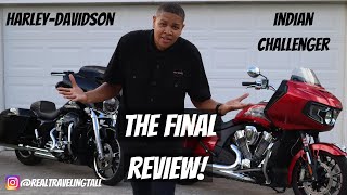 HarleyDavidson VS Indian Challenger THE FINAL REVIEW [upl. by Albertina]