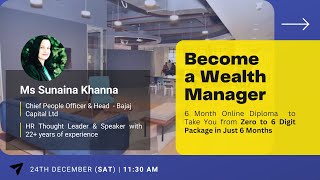 Becoming a Wealth Manager with Bajaj Capital Ltd [upl. by Admana]