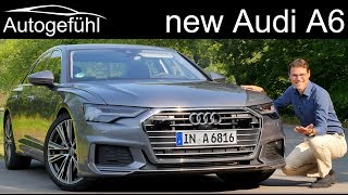 Audi A6 FULL REVIEW allnew C8 2019 test driven with Autobahn Autogefühl [upl. by Stets708]