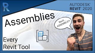 How to use Assemblies  Revit 2020 [upl. by Hartley]