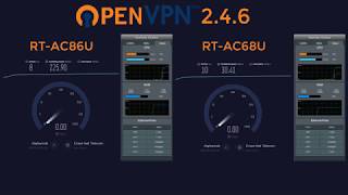 AsusWRTMerlin RTAC86U vs RTAC68U [upl. by Euqinmod733]