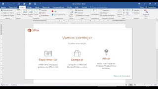 Remover erro de ativação do Office 2016 2020 [upl. by Lirret]