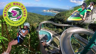 Mystic Mountain  Rainforest Adventures  Jamaica [upl. by Mashe]