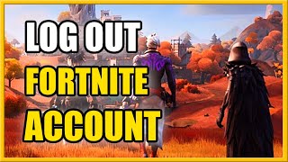 How to LOG OUT of Fortnite Epic Account on PS5 amp Xbox Series X Best Method [upl. by Adallard]