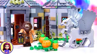 Hagrids Hut Buckbeaks Rescue  Lego Harry Potter Build amp Review [upl. by Byron779]