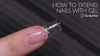 How To Extend Nails with Gel [upl. by Alberto]