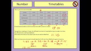 Train and Bus Timetables [upl. by Bathulda]