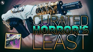 Horrors Least Review Curated Exotic Rolled Legendary  Destiny 2 Forsaken [upl. by Moseley]