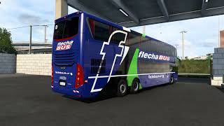 Flecha Bus 8863 ETS2 MOD BUS [upl. by Acimad]