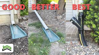 3 Options for Extending Your Downspouts [upl. by Bernarr]