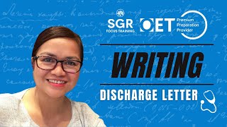 Effective OET discharge letter writing for nurses and doctors [upl. by Nyhagen175]